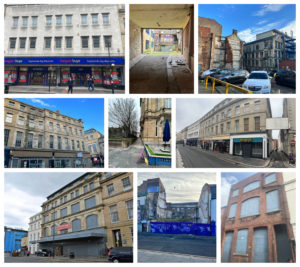 Images of buildings and areas with potential for regeneration